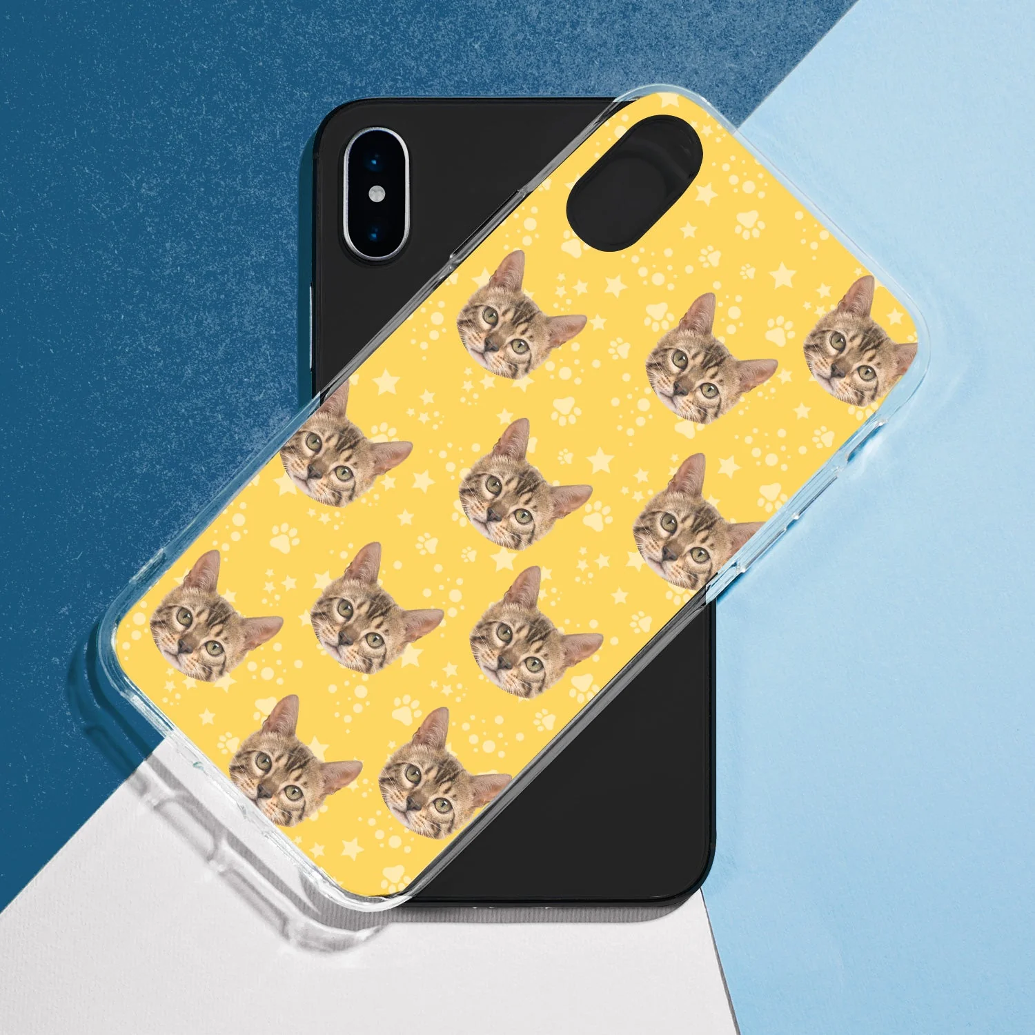 Custom Photo Pet Faces Human Faces - Gift For Dog Lovers, Cat Lovers, Men, Women - Personalized Clear Phone Case - Image 6