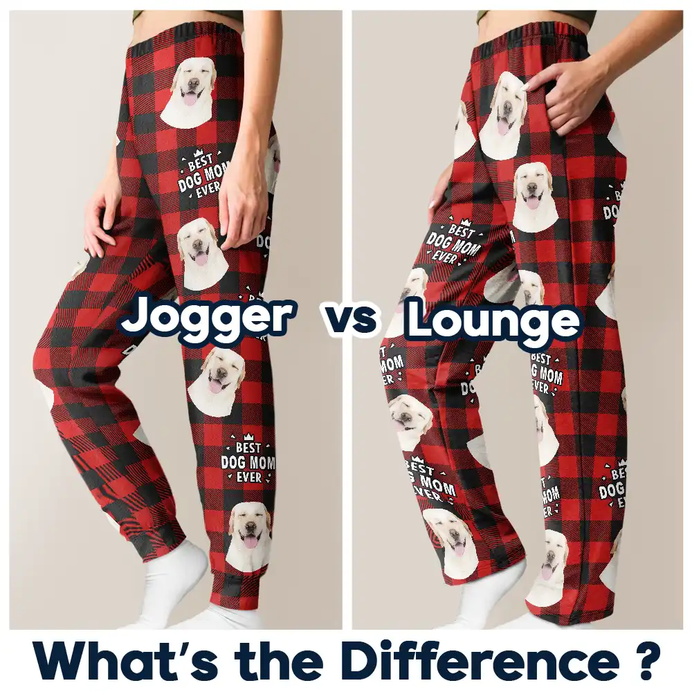 Custom Photo Pet Lovers Face Cut - Personalized Pajama Pants - Image 7
