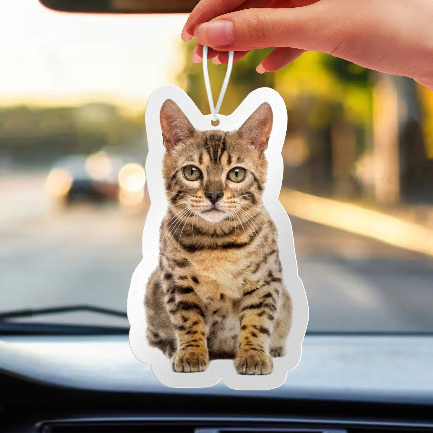 Custom Photo Pet Lovers - Gift For Pet Lovers - Personalized Photo Air Freshener - Image 5