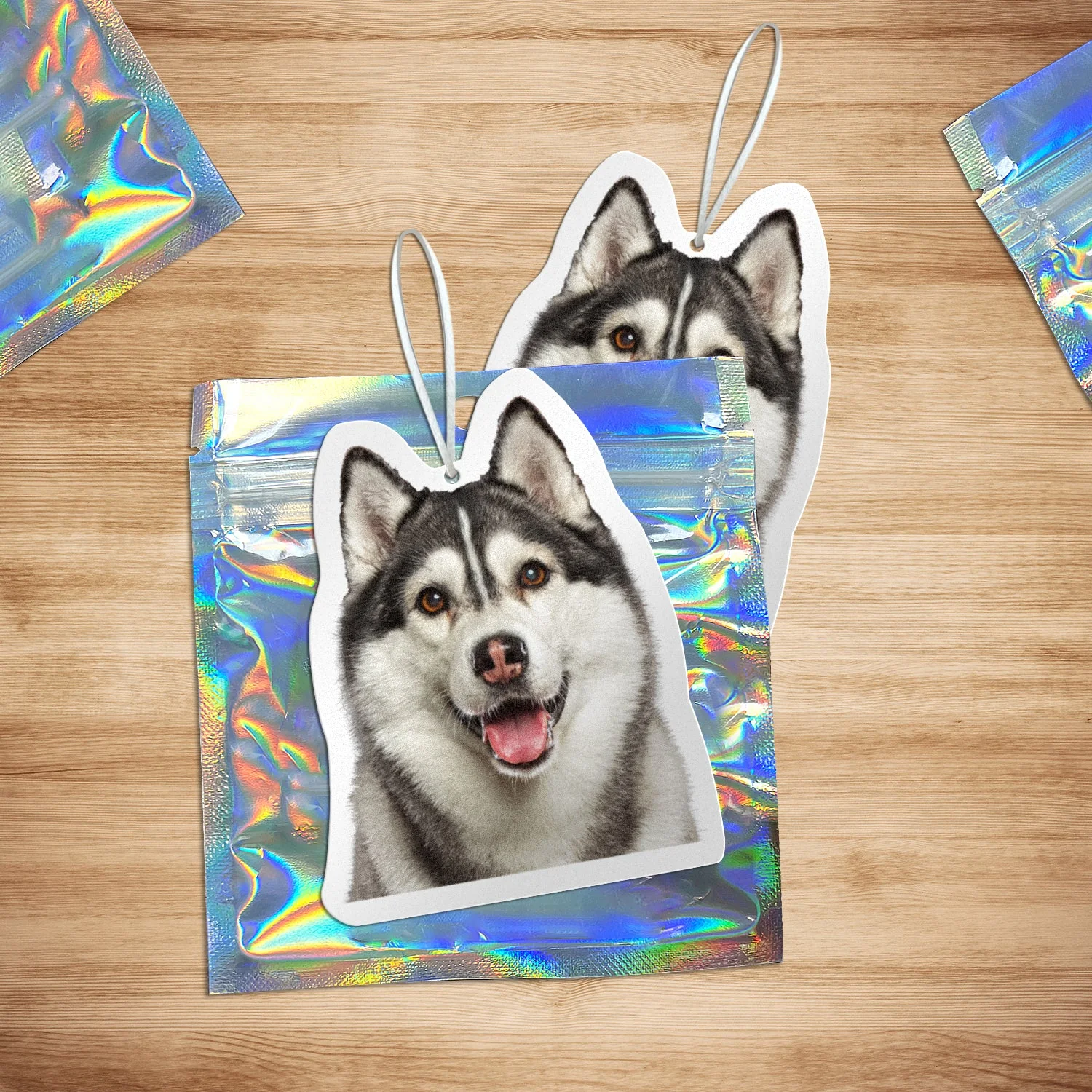 Custom Photo Pet Lovers - Gift For Pet Lovers - Personalized Photo Air Freshener - Image 6