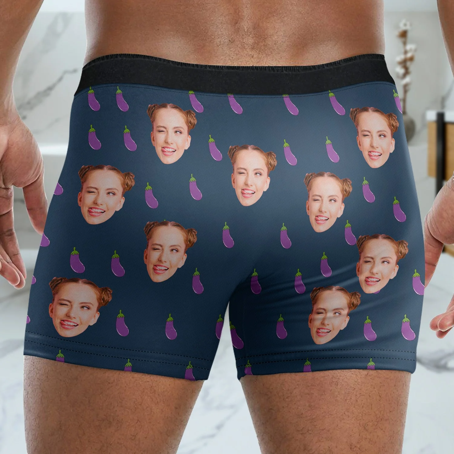 Custom Photo Recreational Use Only - Funny Gift For Husband, Boyfriend - Personalized Men's Boxer Briefs - Image 5