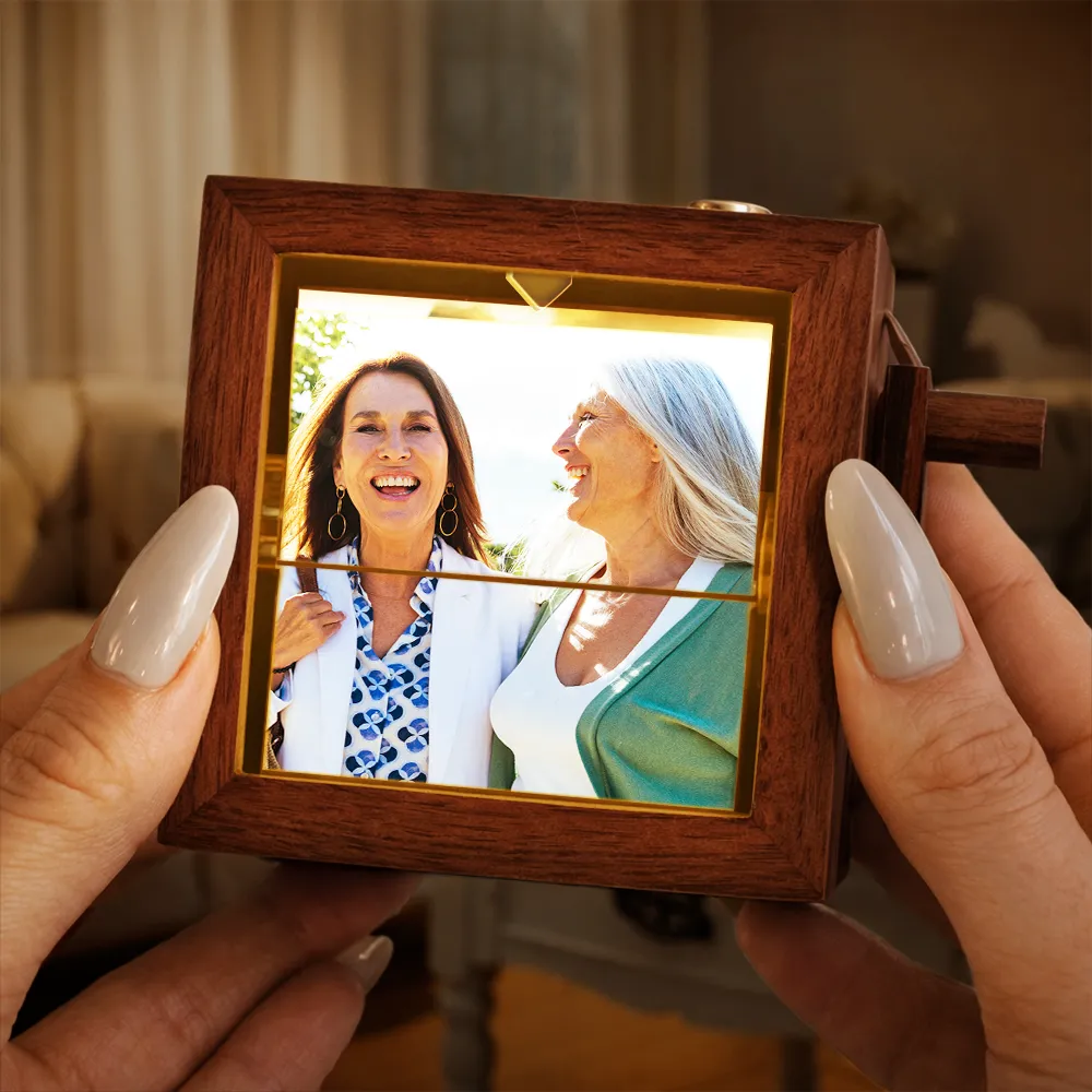 Custom Photo Right In The Throat Bestie Sister - Personalized Flipbook Frame Animation Machine - Image 6