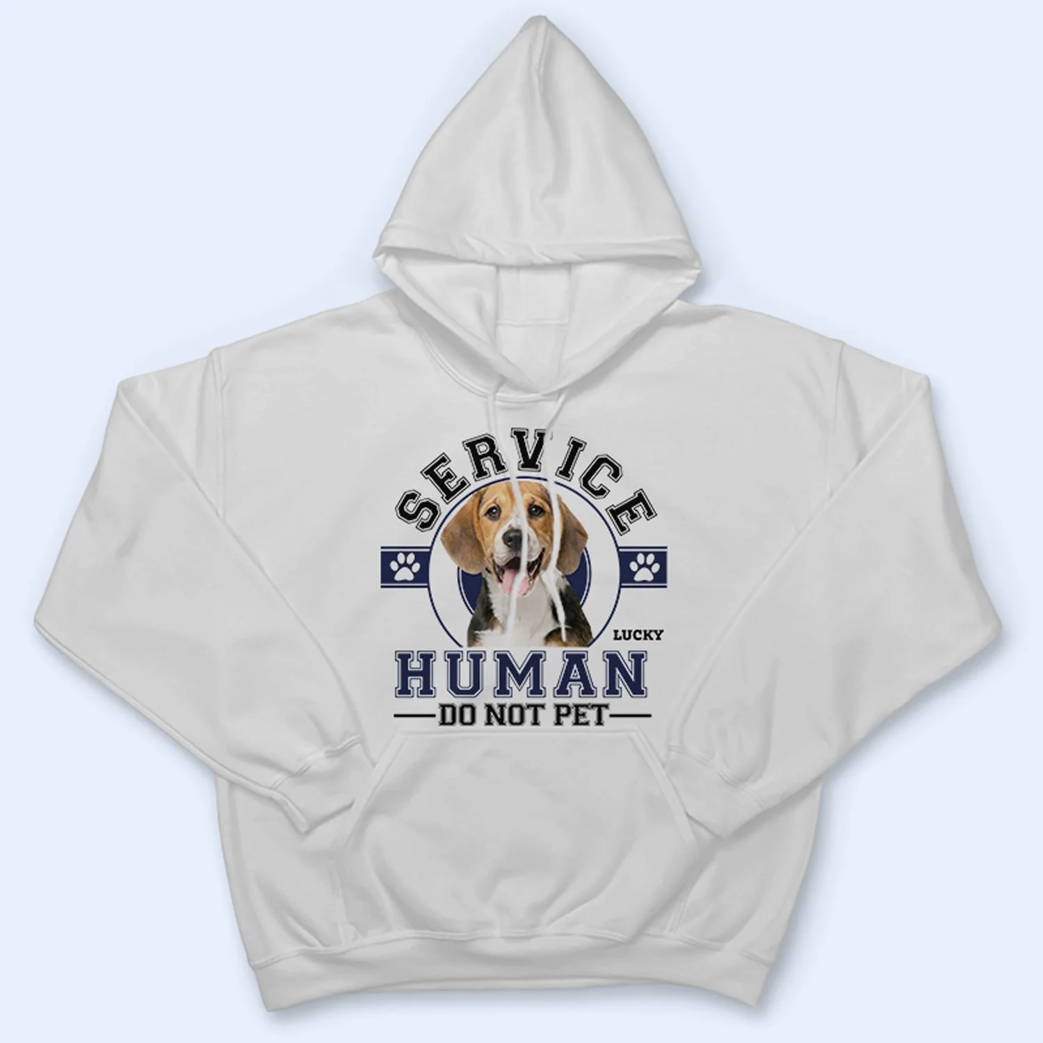 Custom Photo Service Human - Gift For Dog Lovers, Cat Lovers - Personalized Sweatshirt - Image 6
