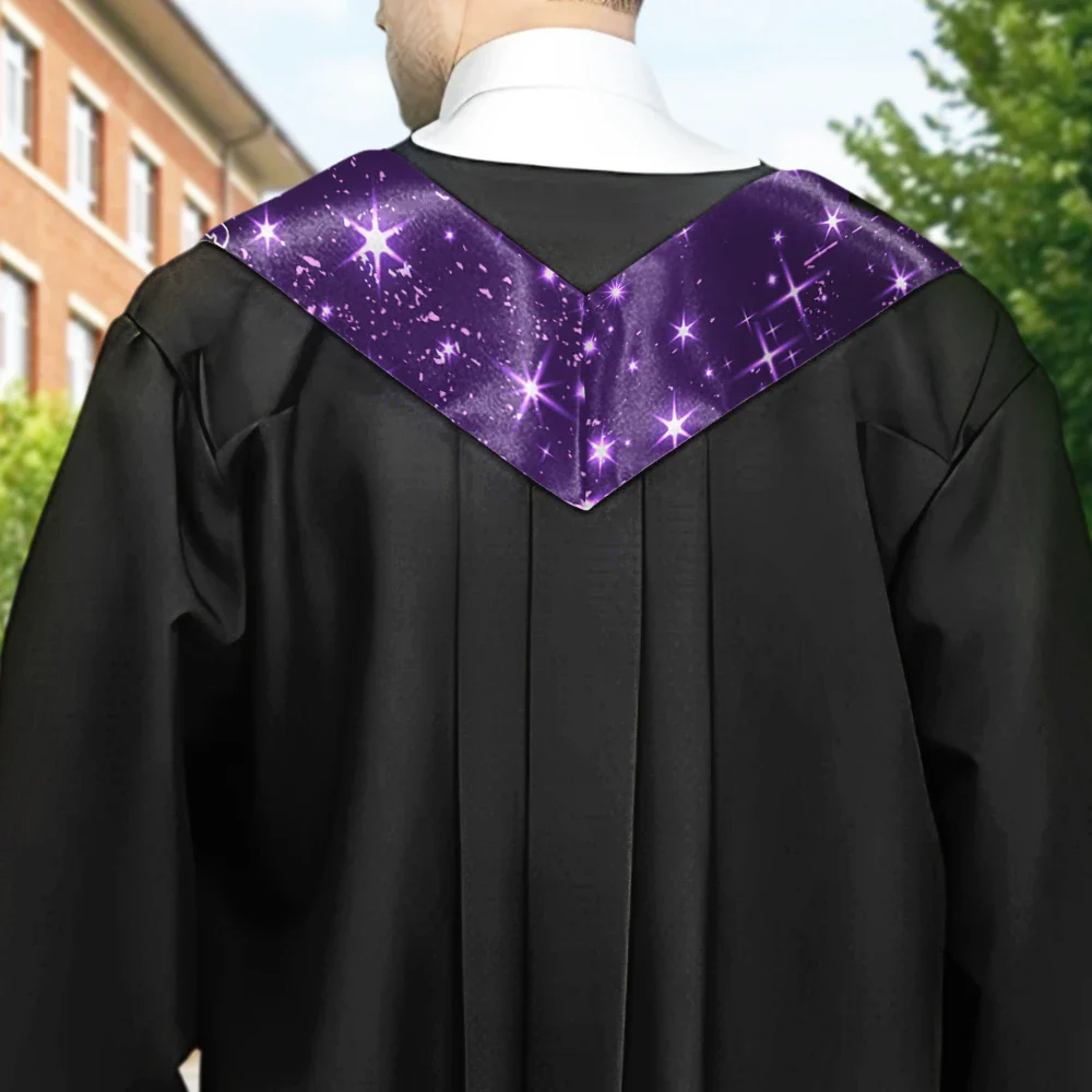 Custom Photo She Believed She Could So She Did - Personalized Stoles - Image 4