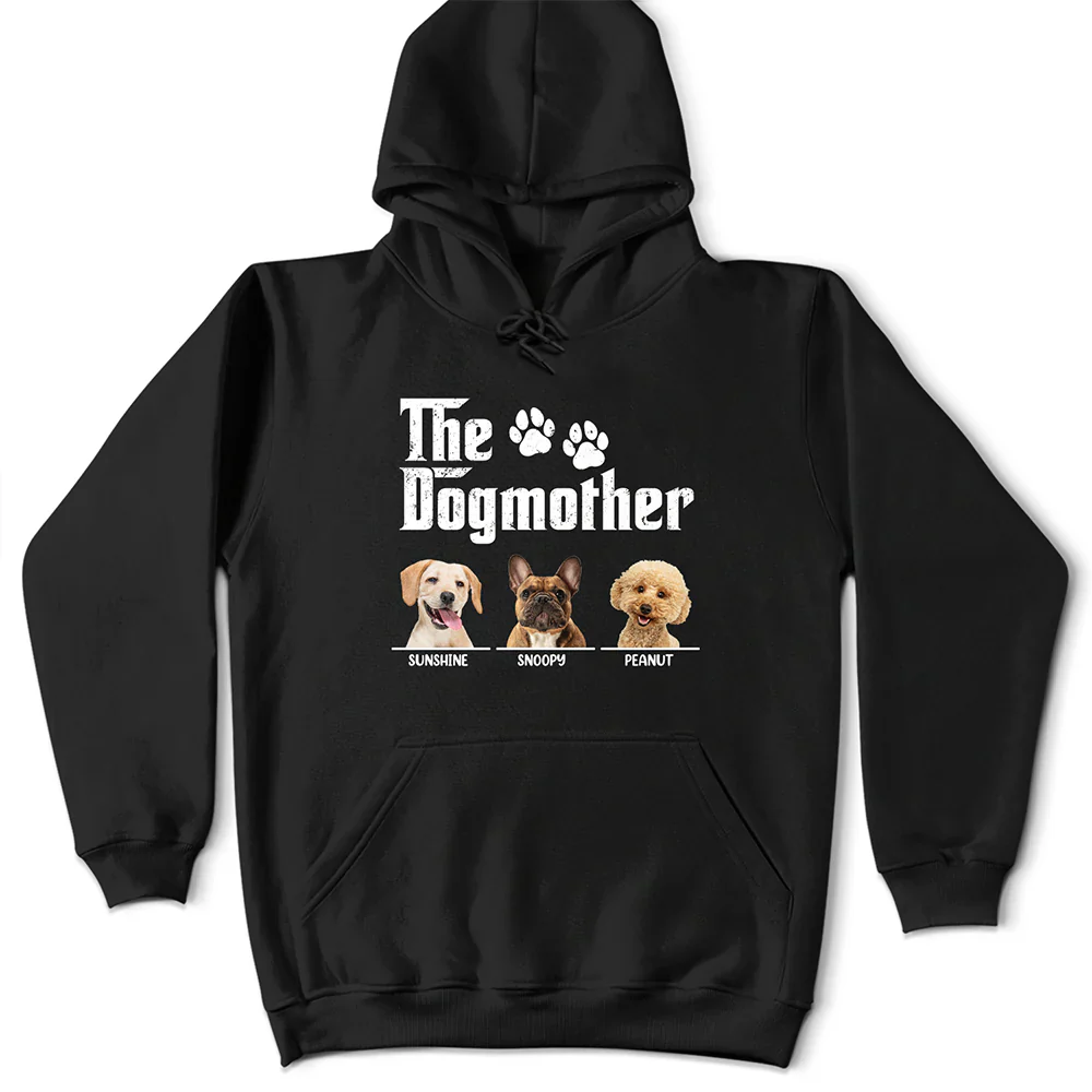 Custom Photo The Dog Cat Mother Father - Personalized T Shirt - Image 5