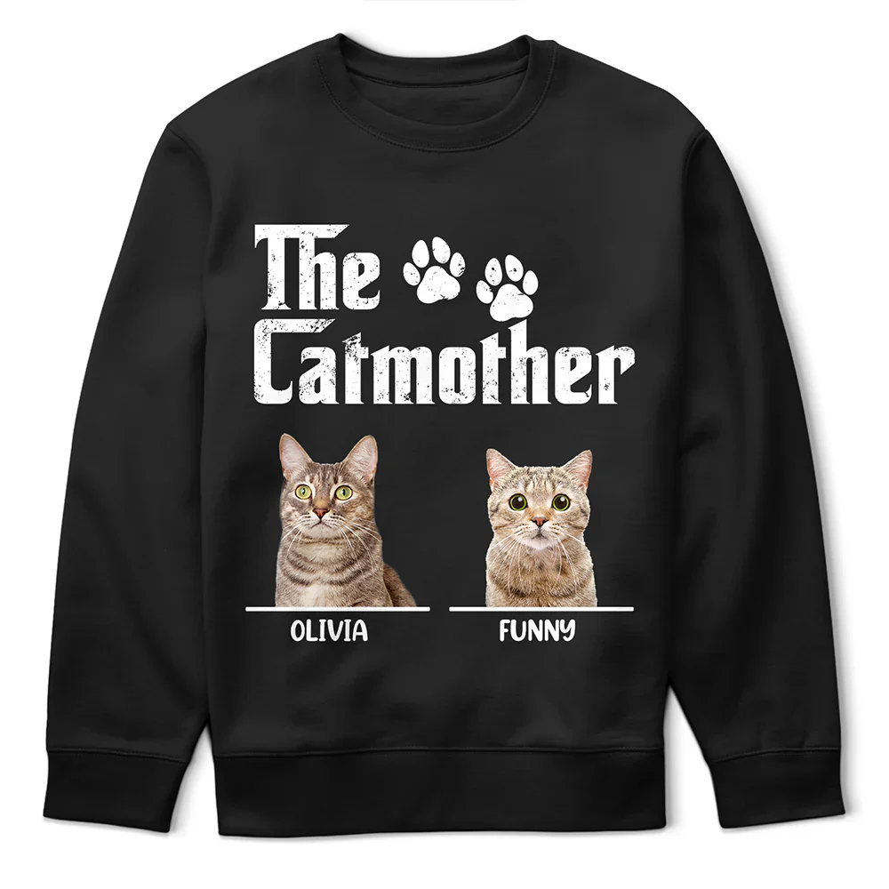 Custom Photo The Dog Cat Mother Father - Personalized T Shirt - Image 6