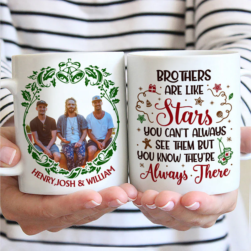 Custom Photo The Greatest Gift Was Each Other - Christmas Gift For Family And Friends - Personalized Custom Mug - Image 2