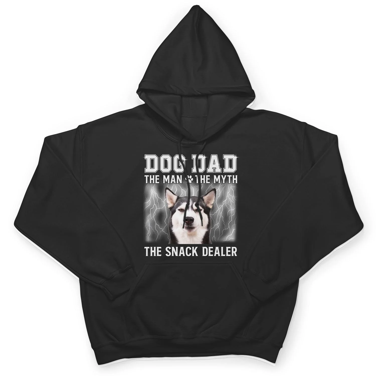 Custom Photo The Man The Myth The Snack Dealer - Gift For Dog Dad, Cat Dad, Fur Dad, Pet Lovers - Personalized T Shirt - Image 4