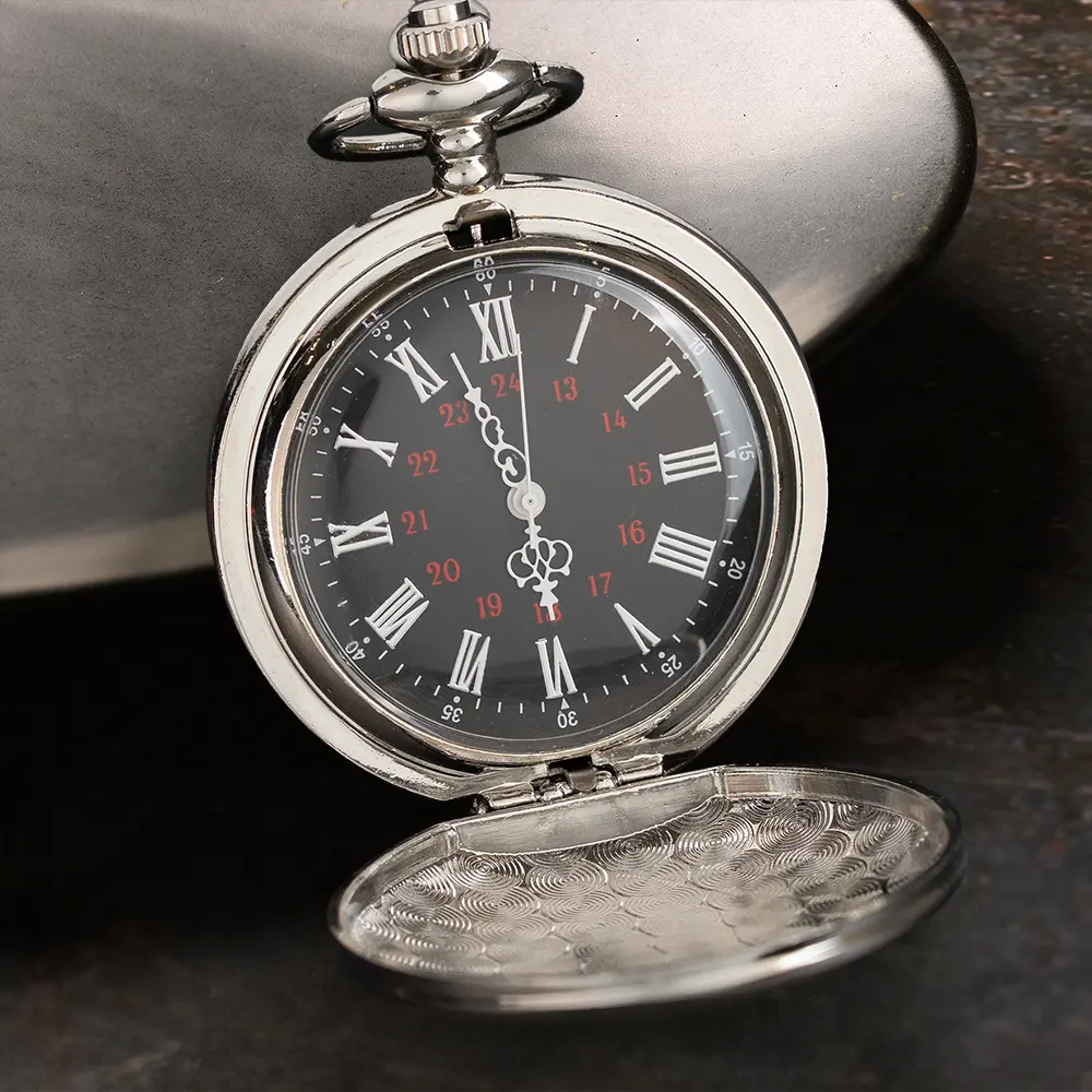 Custom Photo The Moment Your Heart Stopped Mine Changed Forever - Personalized Pocket Watch - Image 3