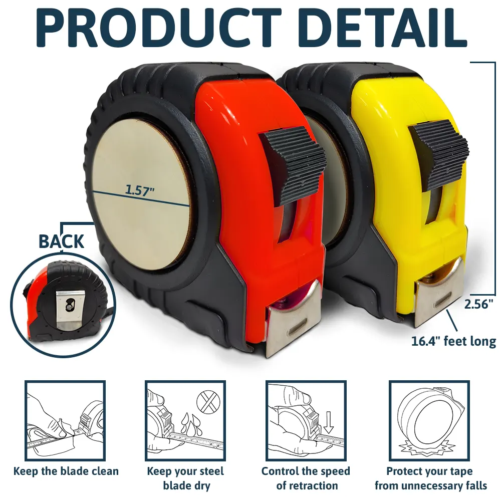 Custom Photo This Awesome Daddy Grandpa Belongs To - Personalized Tape Measure - Image 6