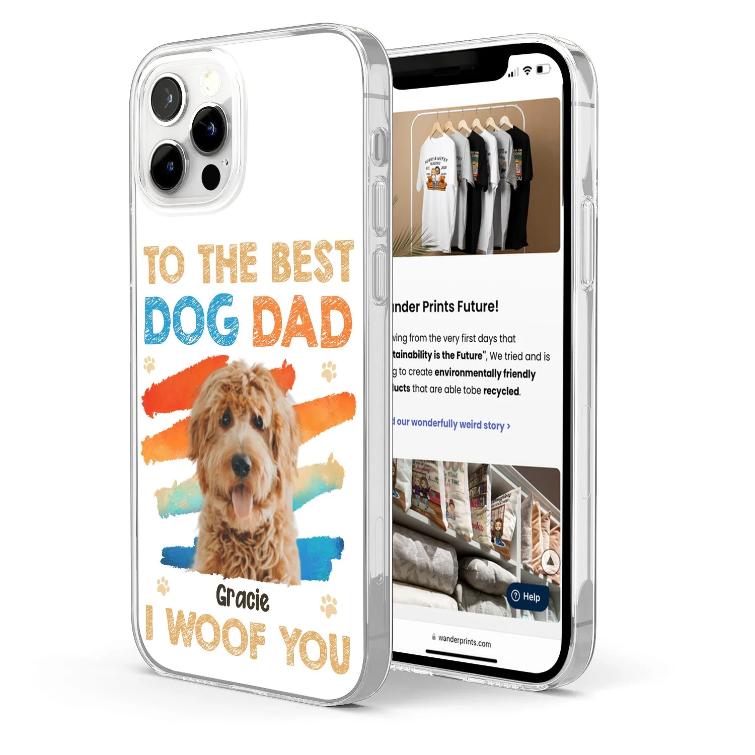 Custom Photo To The Best Cat Dog Mom Dad - Gift For Pet Mom, Pet Dad, Pet Lovers - Personalized Clear Phone Case - Image 3