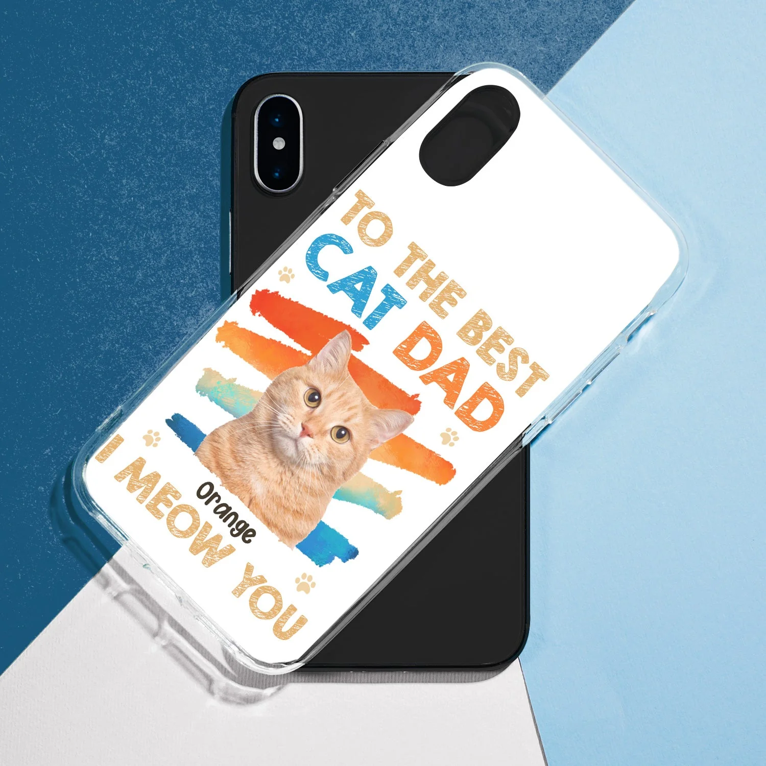 Custom Photo To The Best Cat Dog Mom Dad - Gift For Pet Mom, Pet Dad, Pet Lovers - Personalized Clear Phone Case - Image 6