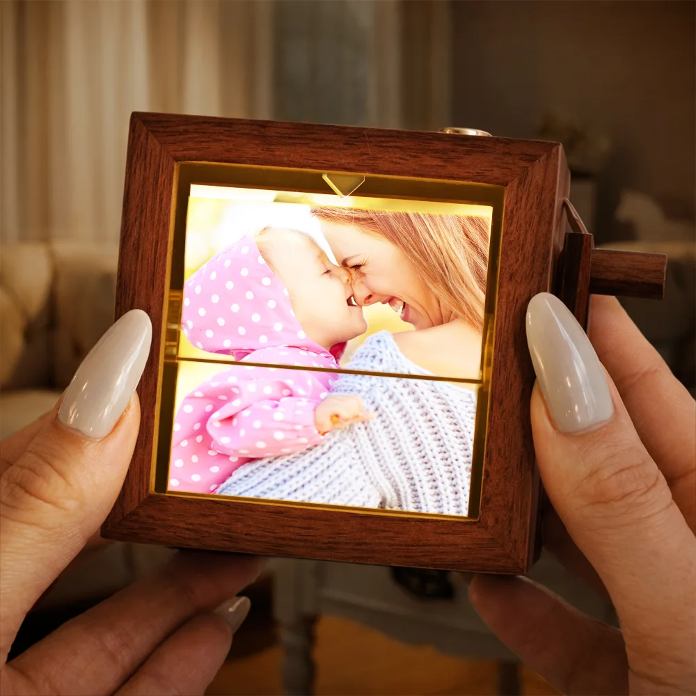 Custom Photo We Love You Mom Grandma - Personalized Flipbook Frame Animation Machine - Image 6