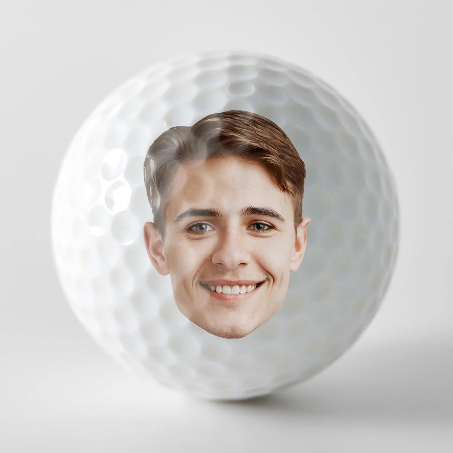 Custom Photo What A Freaking Fantastic Golfer - Funny Gift For Dad, Step Dad, Father-in-law, Grandpa, Uncle - Personalized Golf Ball - Image 4