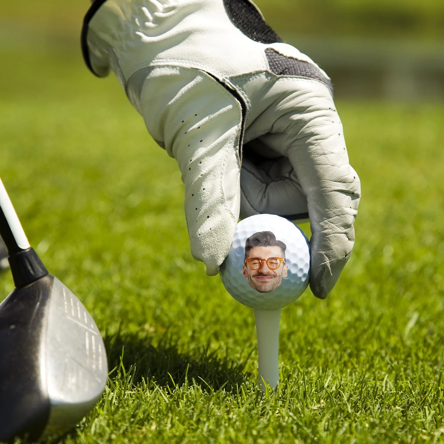 Custom Photo What A Freaking Fantastic Golfer - Funny Gift For Dad, Step Dad, Father-in-law, Grandpa, Uncle - Personalized Golf Ball - Image 6