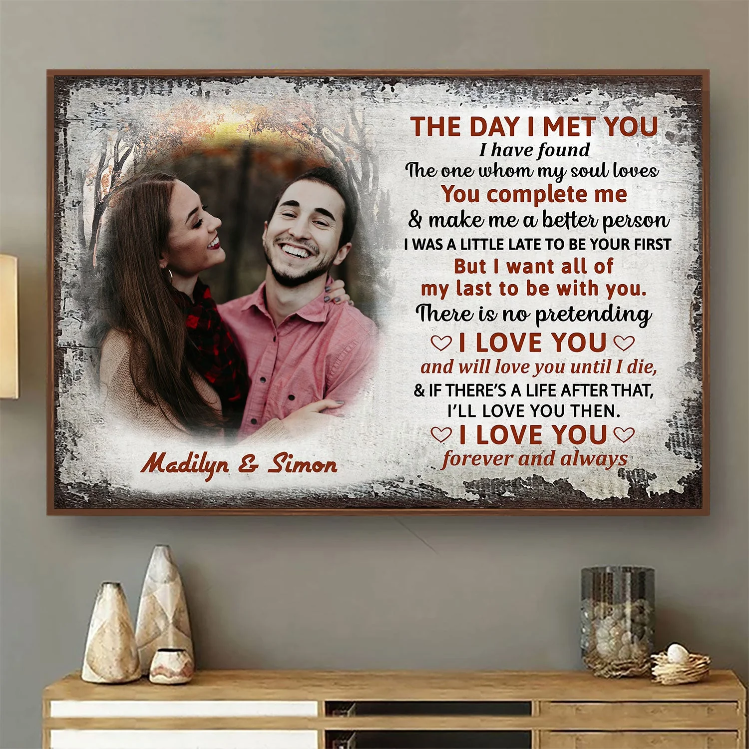 Custom Photo When We Get To The End Of Our Lives Together - Gift For Couples - Personalized Custom Poster - Image 2