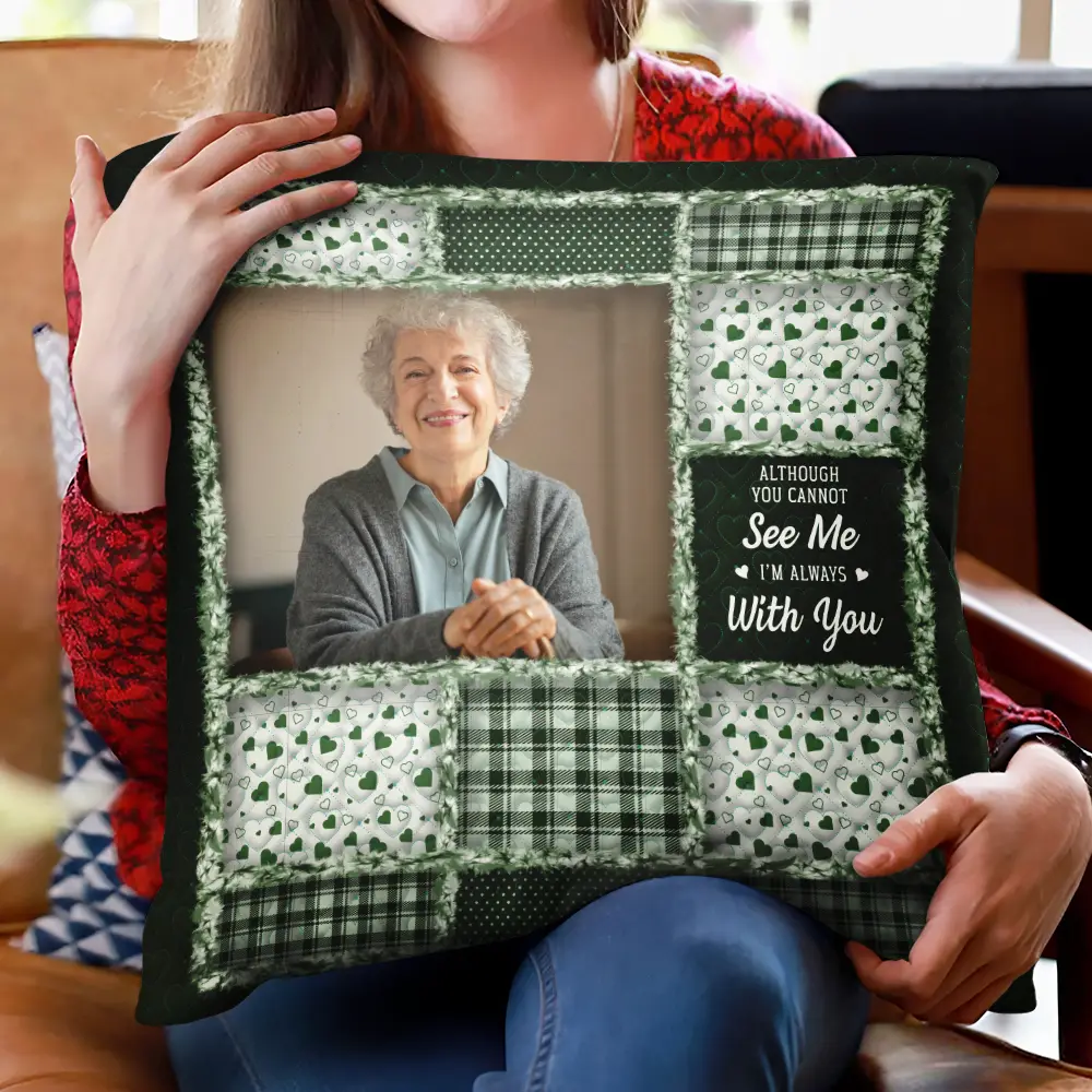 Custom Photo When You Really Miss Me Hug This Pillow - Personalized Pillow - Image 2