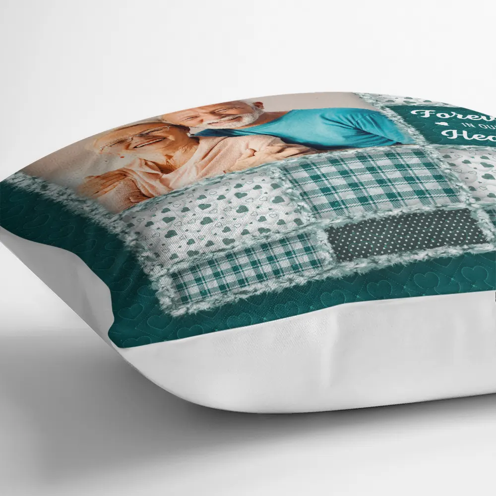 Custom Photo When You Really Miss Me Hug This Pillow - Personalized Pillow - Image 3
