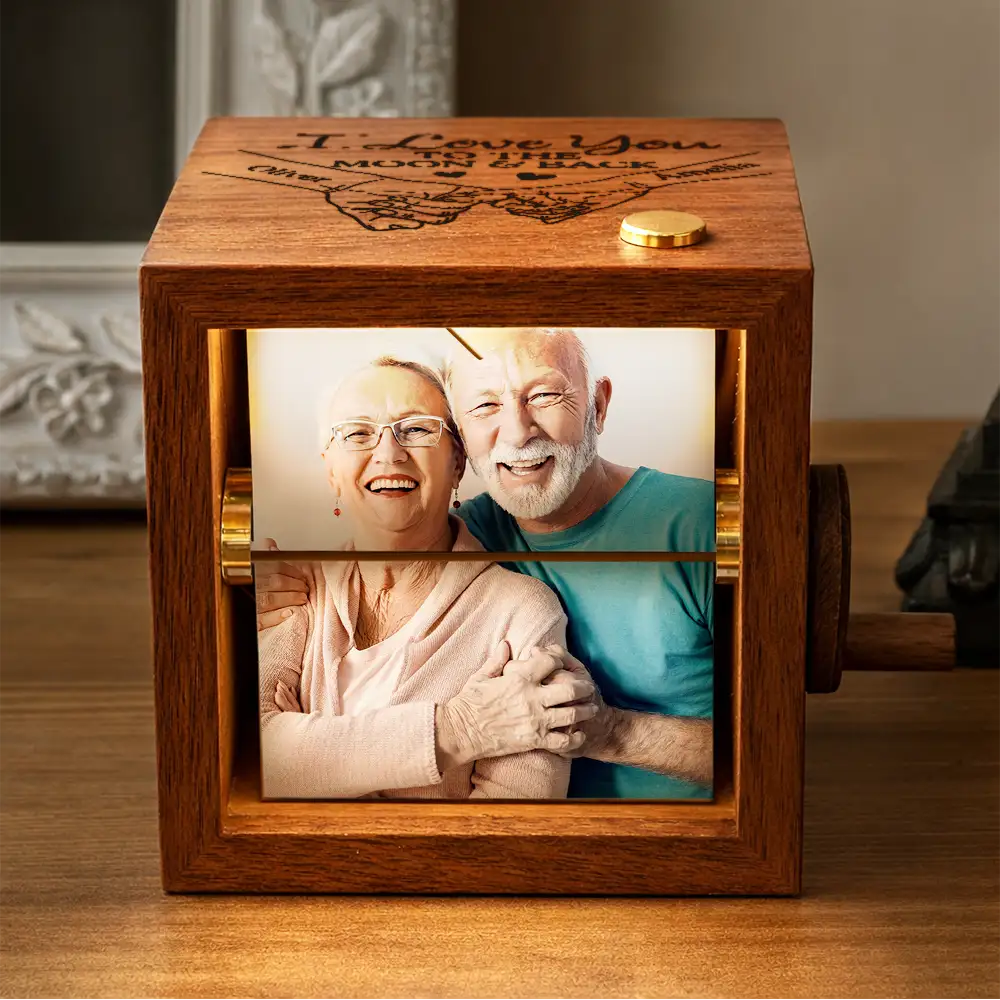 Custom Photo You And Me We Got This Couple - Personalized Flipbook Frame Animation Machine - Image 2