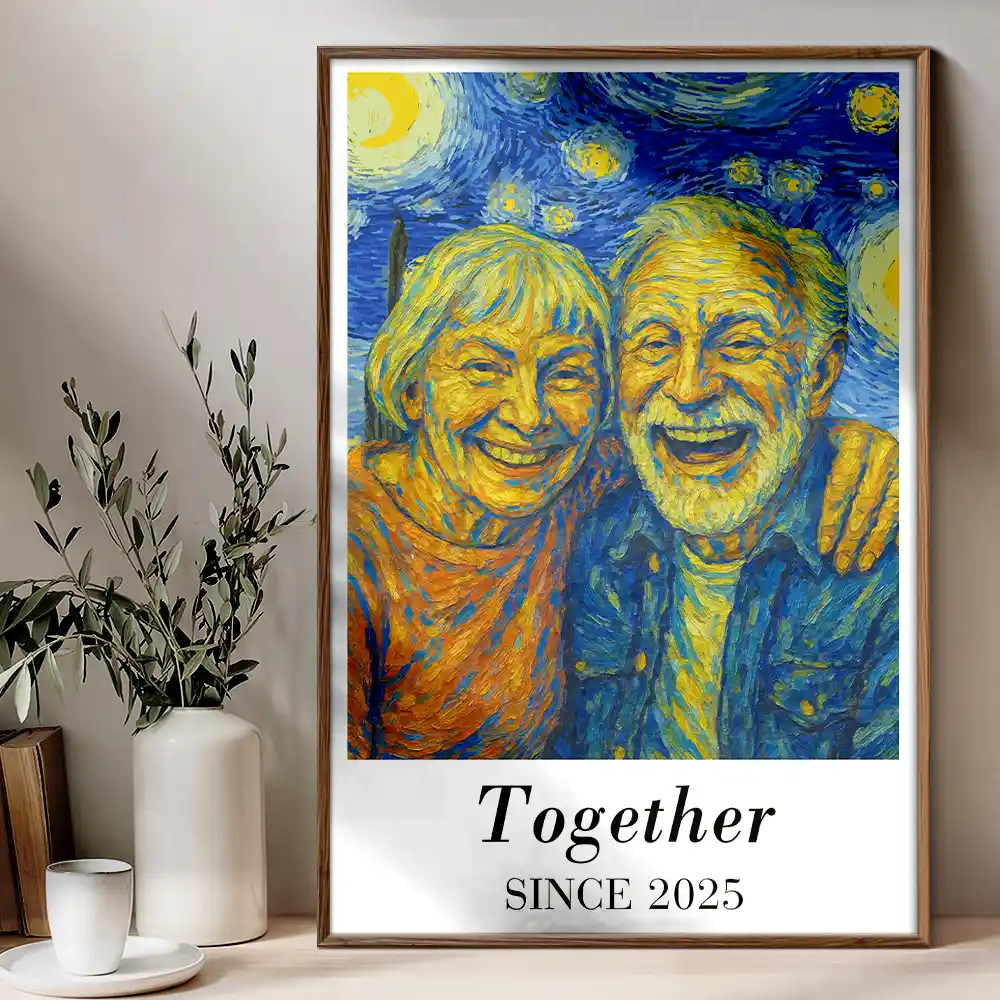 Custom Photo You And Me We Got This Under Starry Night - Personalized Poster - Image 6
