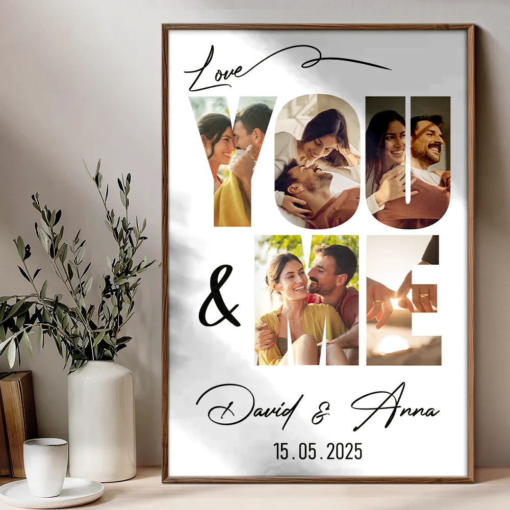 Custom Photo You & Me We Got This - Personalized Poster - Image 4