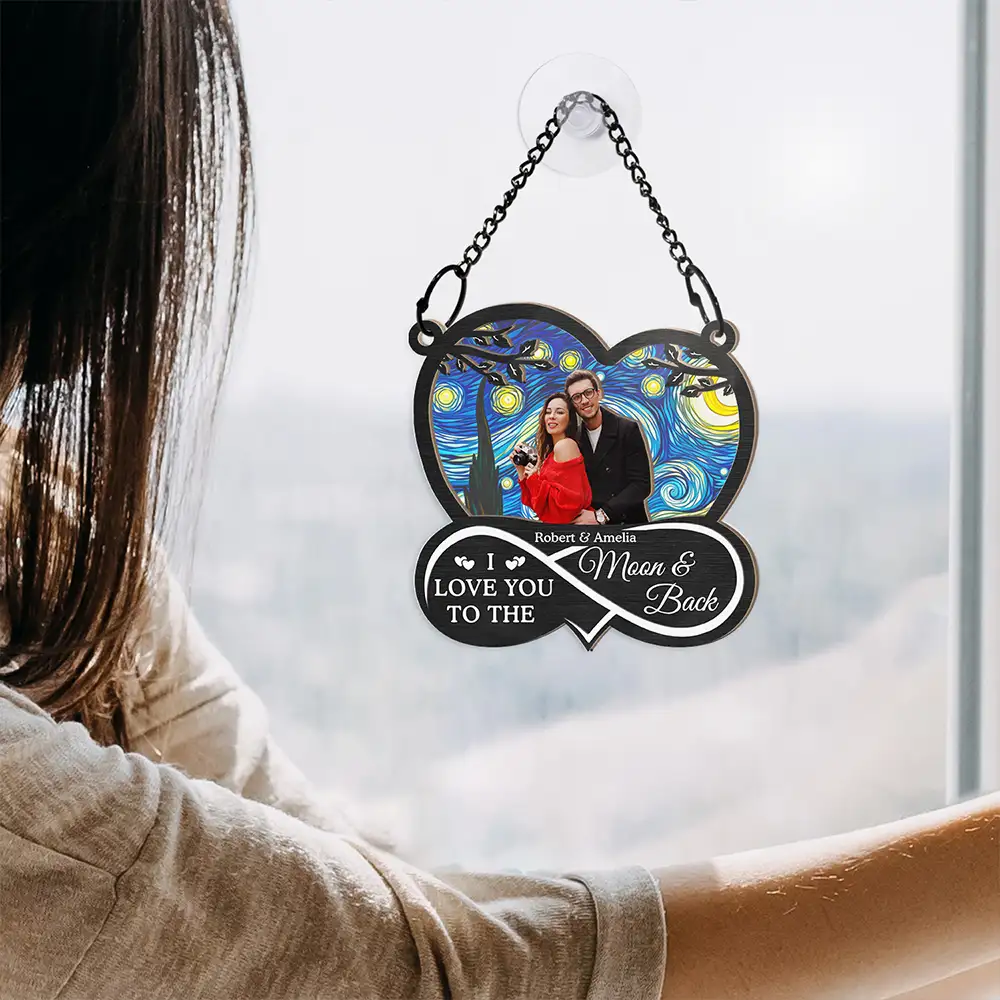 Custom Photo You & Me We Got This Till Our Last Breath Couple - Personalized Window Hanging Suncatcher Ornament - Image 5