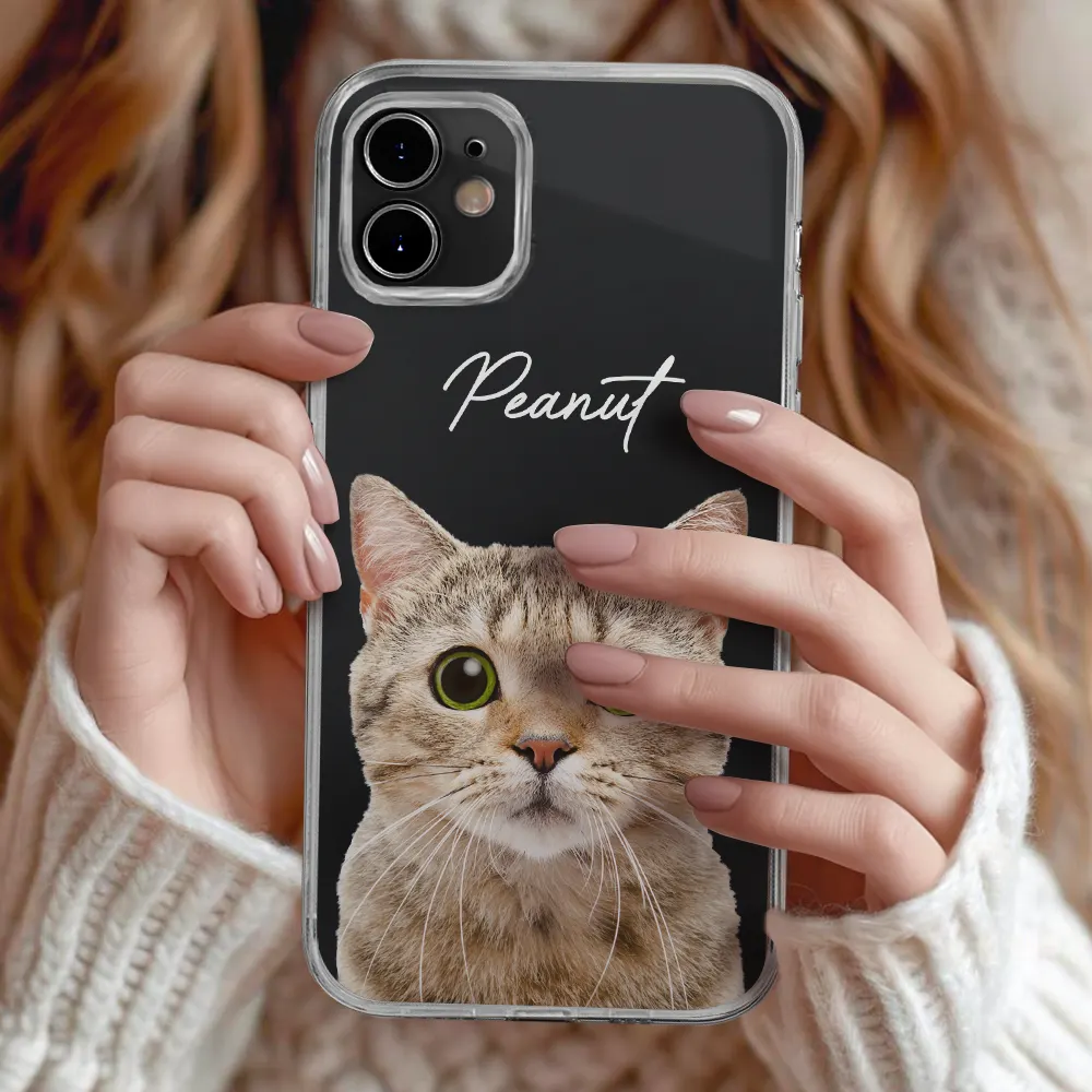Custom Photo Your Dog Cat Pet - Personalized Clear Phone Case - Image 3