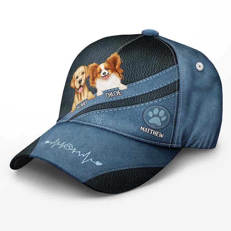 Cute Dogs And Cats - Personalized Classic Cap - Image 2
