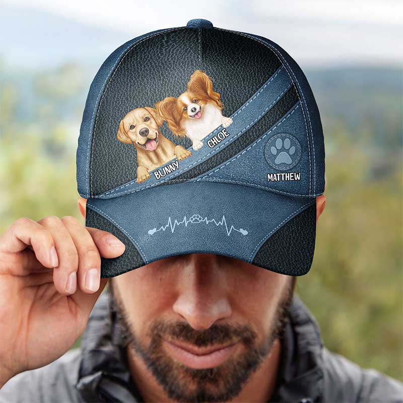 Cute Dogs And Cats - Personalized Classic Cap - Image 4