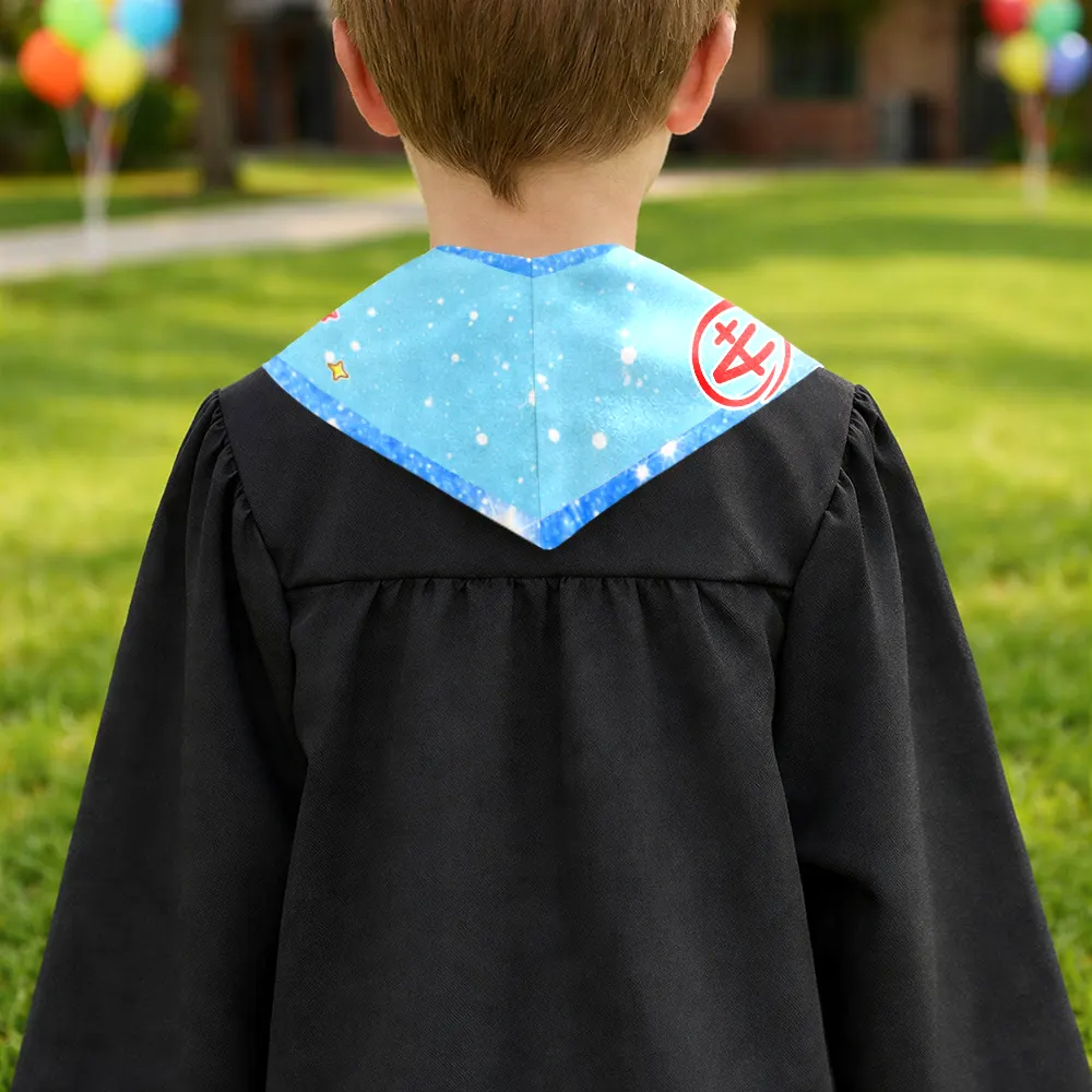 Cute Graduation Kid Kindergarten Preschool - Personalized Kid Graduation Stole - Image 3