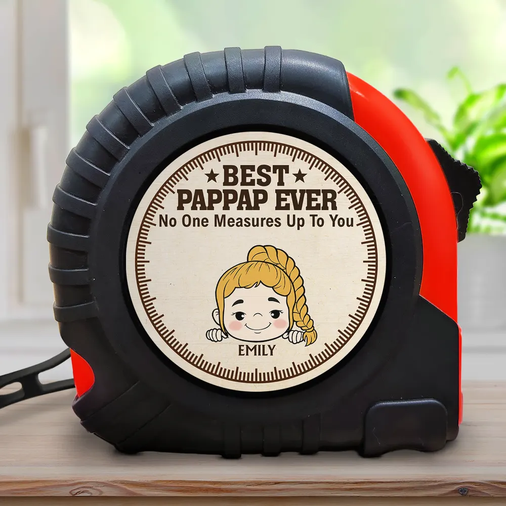 Dad No One Measures Up To You - Personalized Tape Measure - Image 2