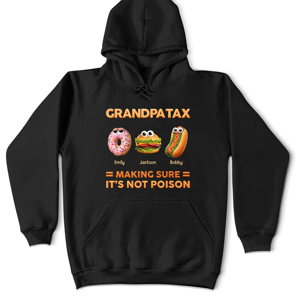 Dad Tax Making Sure It's Not Poison - Personalized T Shirt - Image 4