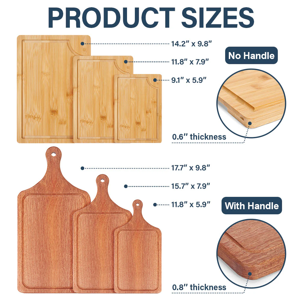 Dad's Best Catch - Personalized Wooden Cutting Board - Image 4