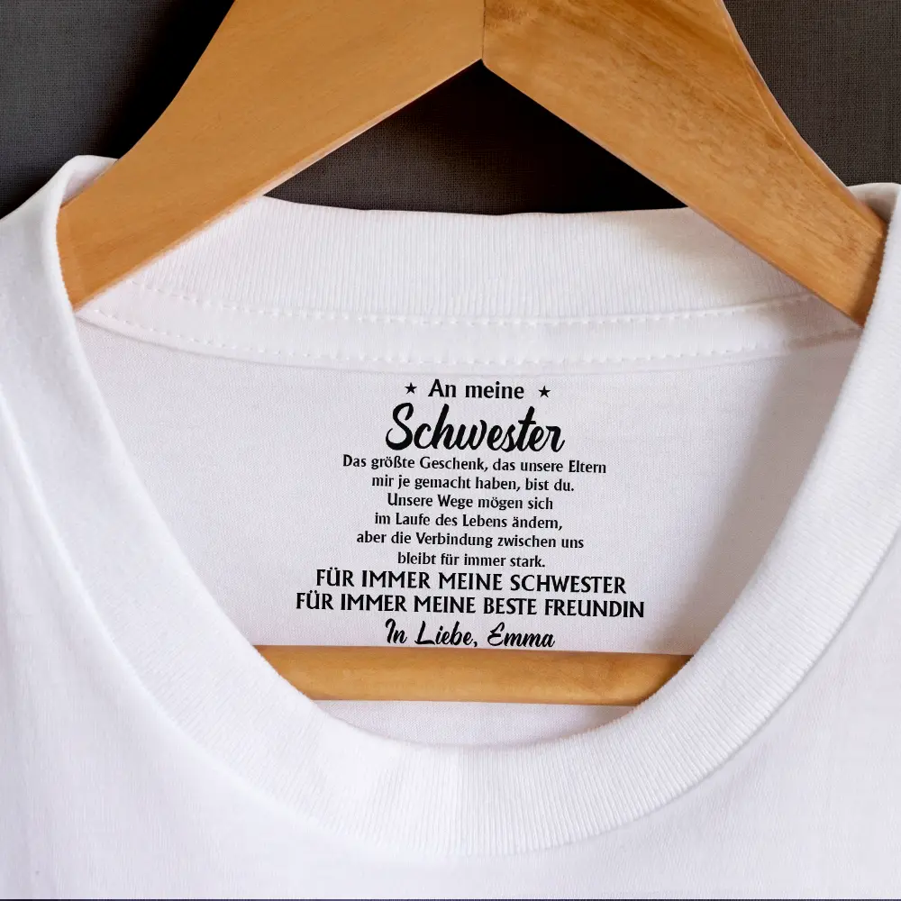 Das größte Geschenk - Personalisiertes T Shirt - Image 2