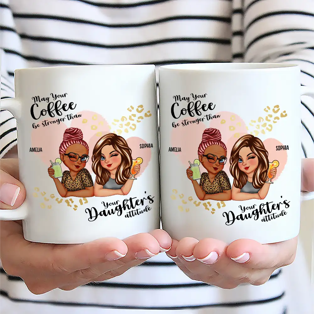 Daughter's Attitude - Personalized Mug - Image 2