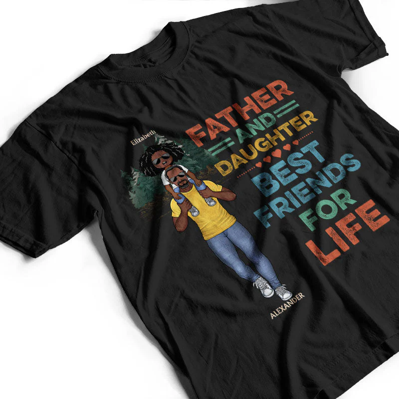 Dear Dad Great Job We're Awesome Thank You - Gift For Father And Grandpa - Personalized Custom T Shirt - Image 3