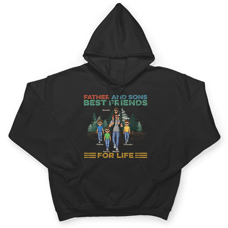 Dear Dad Great Job We're Awesome Thank You - Gift For Father And Grandpa - Personalized Custom T Shirt - Image 4