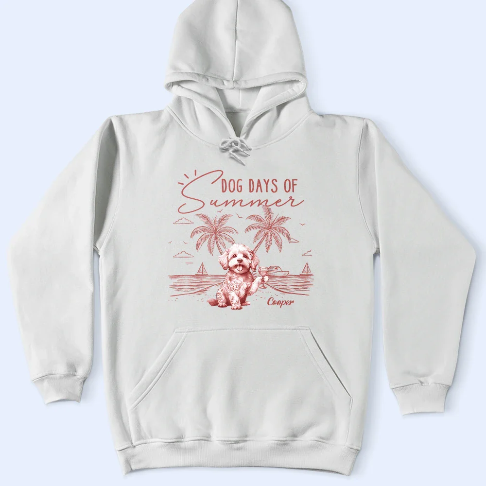 Dog Days Of Summer - Personalized T Shirt - Image 4
