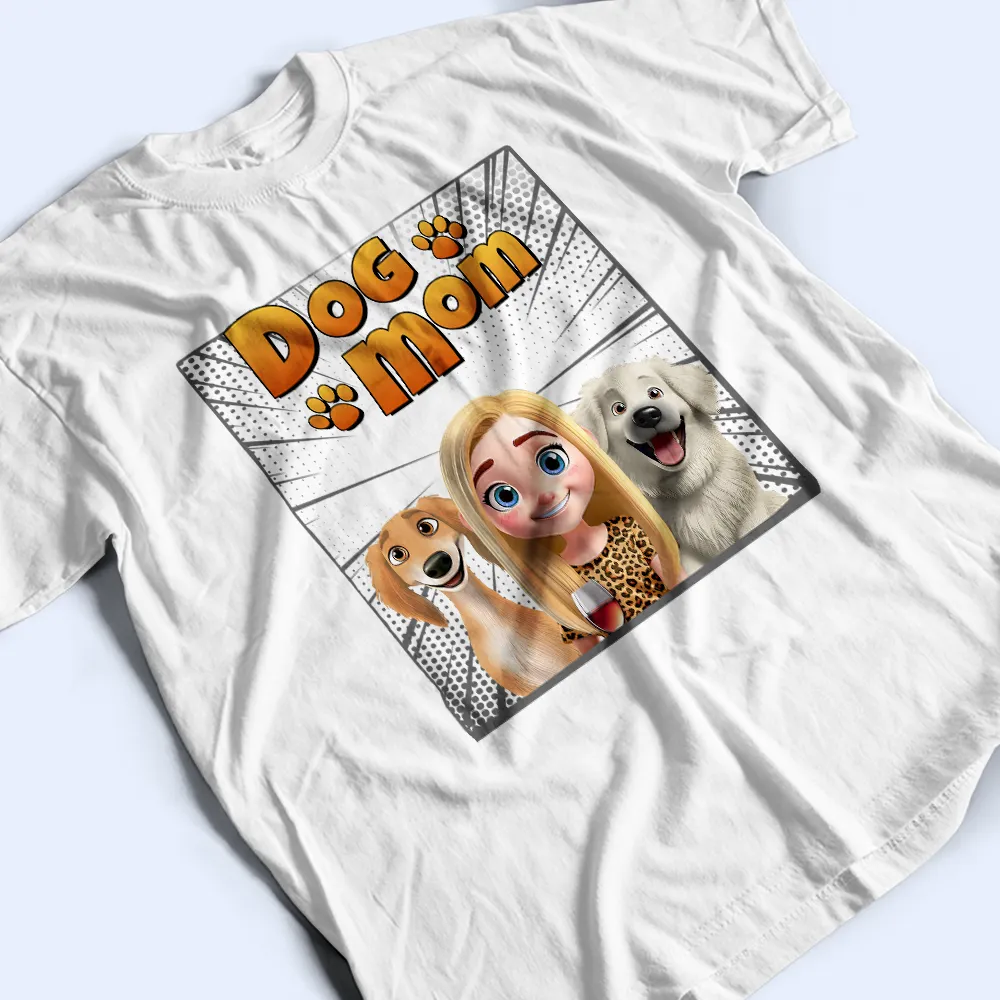 Dog Treat Dealer 3D Effect - Personalized T Shirt - Image 3