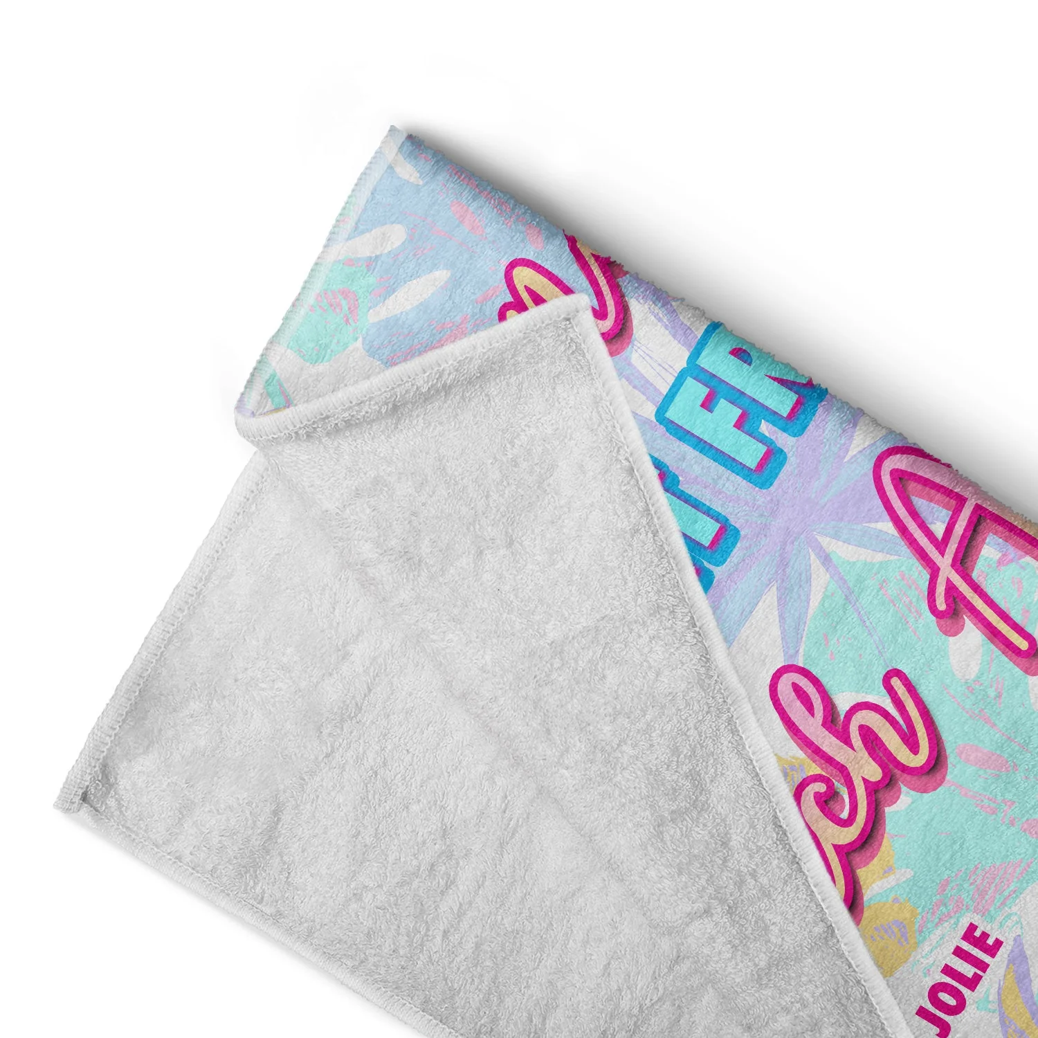 Don't Let Friends Beach Alone - Gift For Besties - Personalized Custom Beach Towel - Image 4