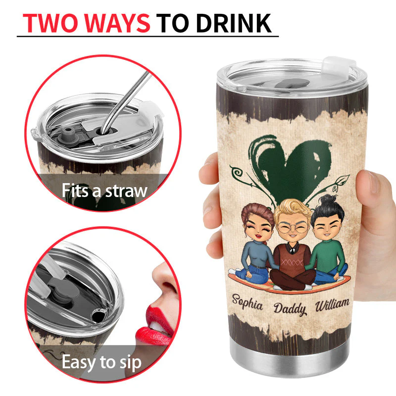 Dream Breaking Awesome - Gift For Father And Mother In Law - Personalized Custom Tumbler - Image 4