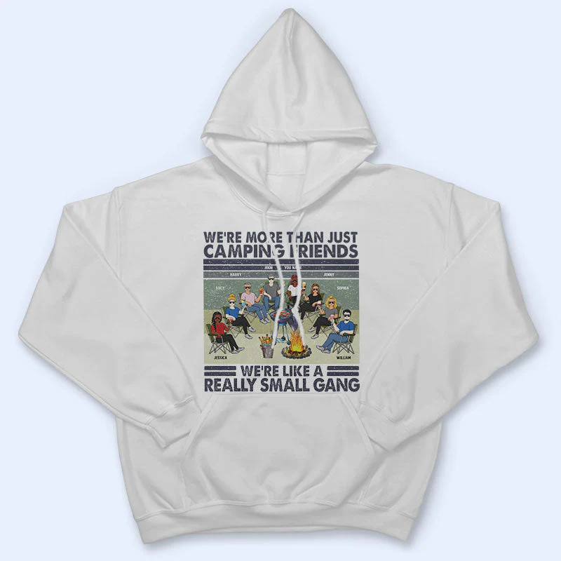 Drunk Campers Matter Camping Friends - Gift For Camp Besties - Personalized Custom T Shirt - Image 4