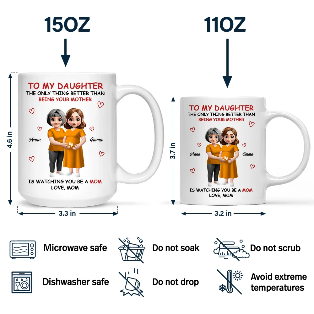 Expecting Parents The Only Better Thing Than - Personalized Mug - Image 4