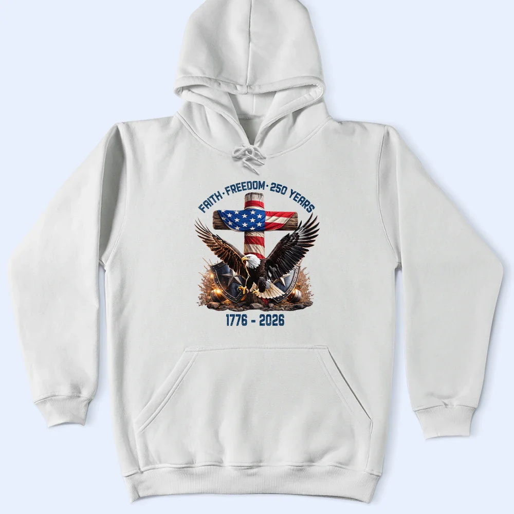 Faith Freedom 250 Years - T Shirt - Image 4