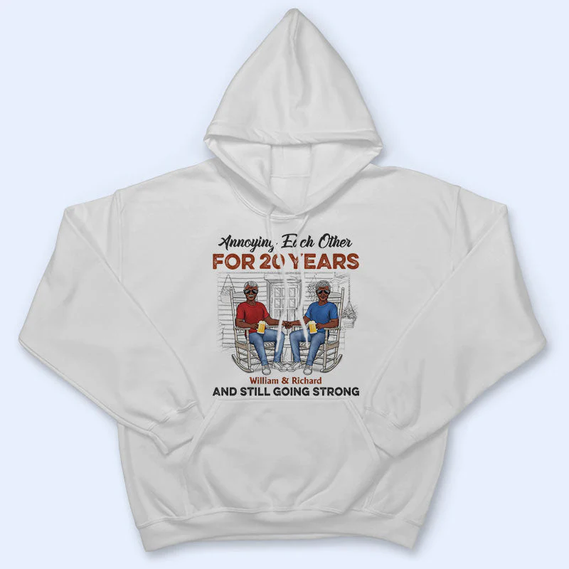 Family Couple Annoying Each Other And Still Going Strong - Gift For Couples - Personalized Custom T Shirt - Image 4