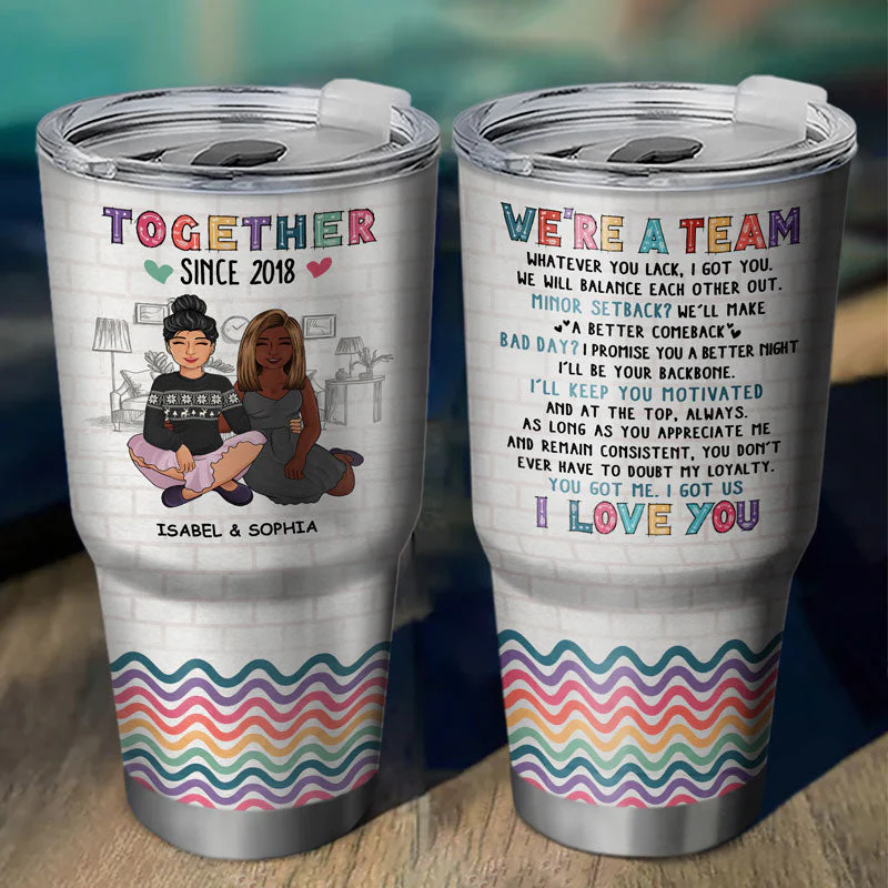 Family Couple The Day I Met You Husband And Wife - Gift For Couples - Personalized Custom 30 Oz Tumbler - Image 2