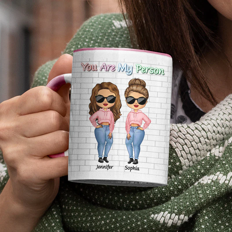 Family Proud Brother Of A Wonderful & Sweet Sister - Gift For Siblings - Personalized Custom Accent Mug - Image 3