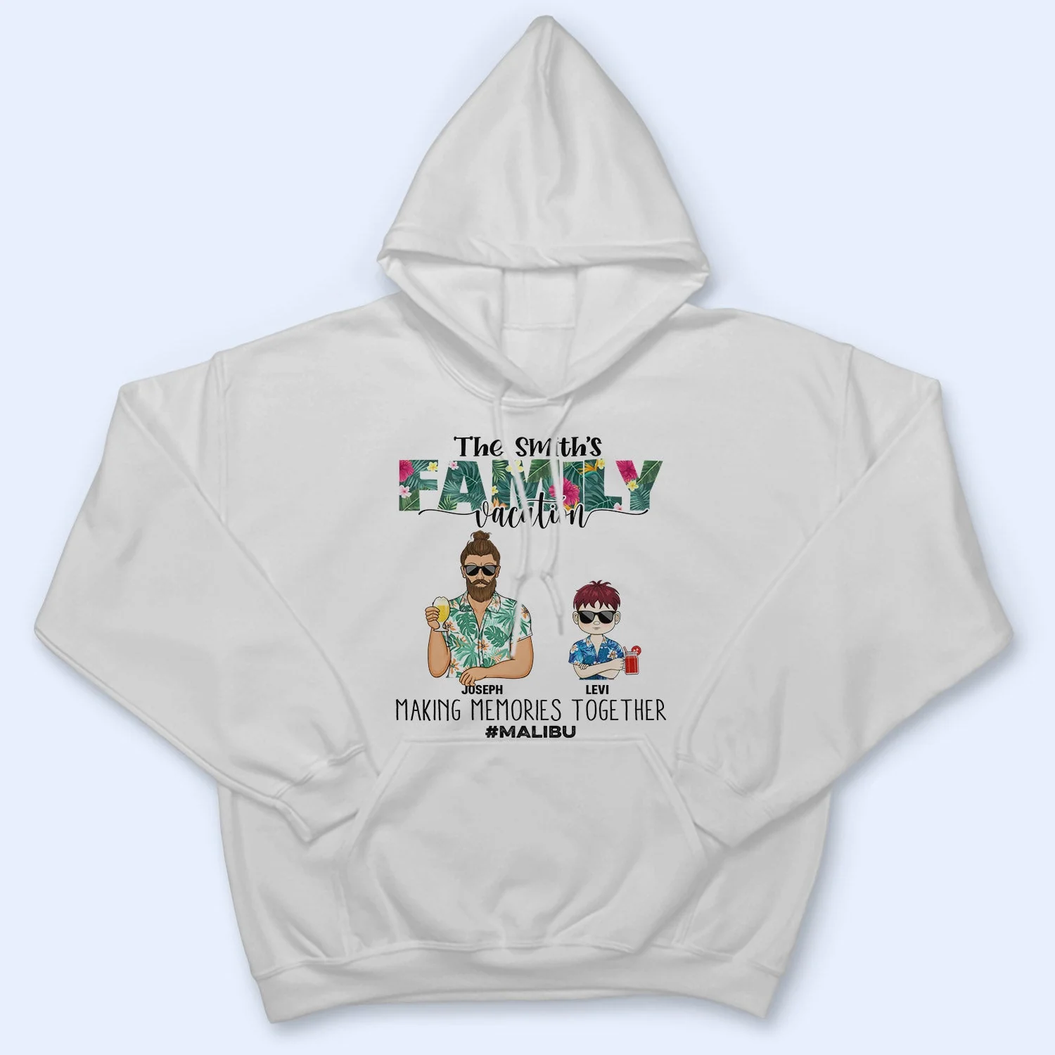 Family Vacation Making Memories Together - Gift For Family - Personalized Custom T Shirt - Image 4