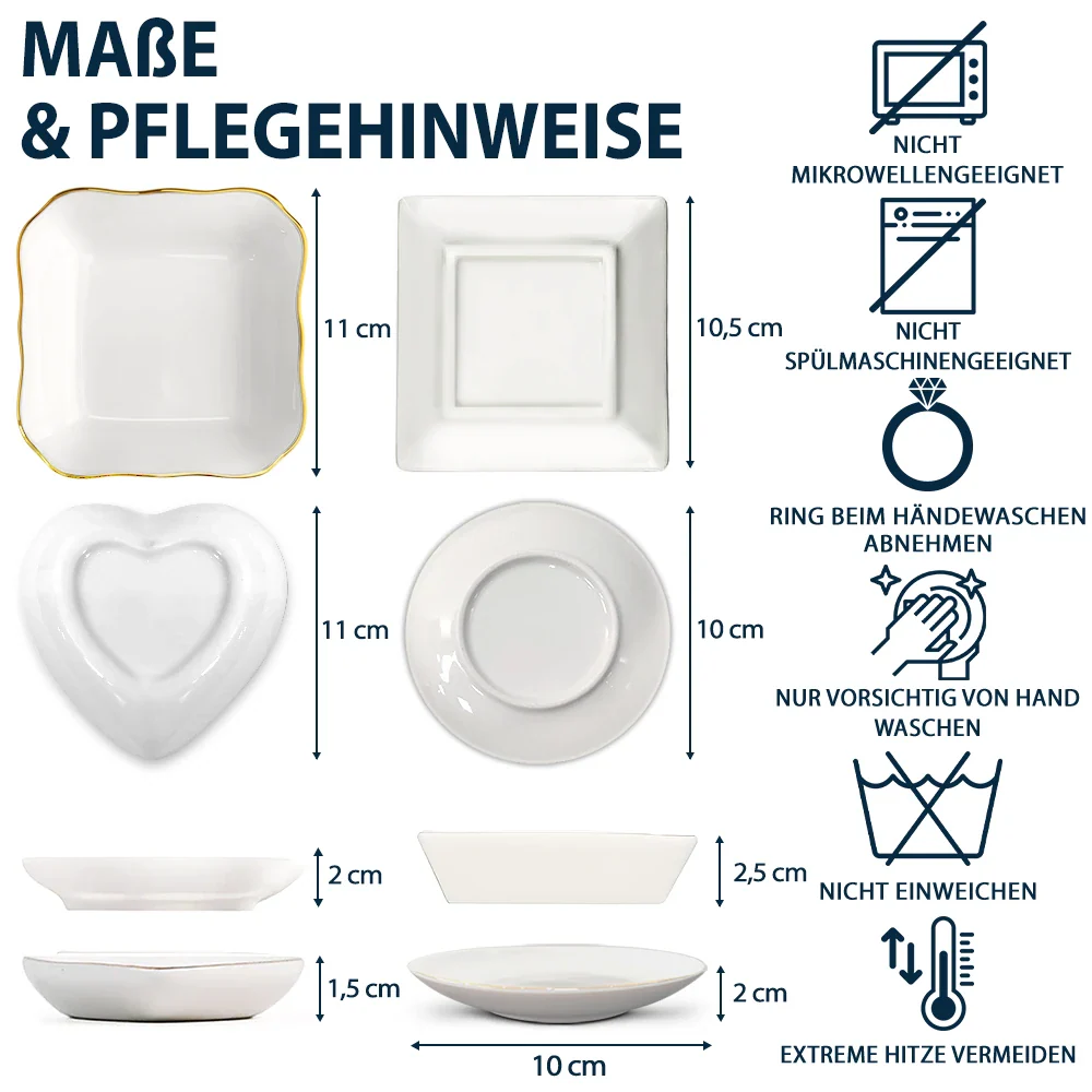 Faux-Pressed Geburtsblume Meine Tochter Für Immer - Personalisierte Schmuckschale - Image 6
