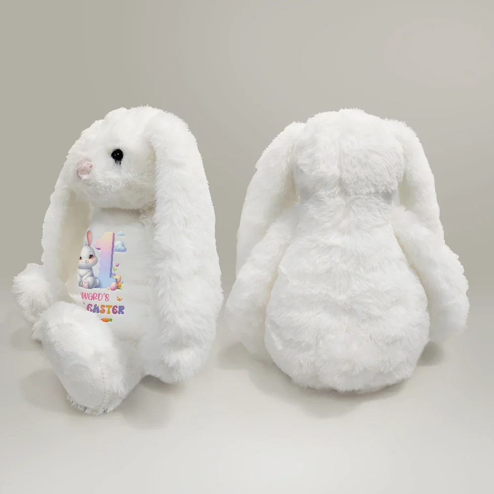 First Easter Adorable Bunny - Personalized Soft Toy Bunny - Image 4
